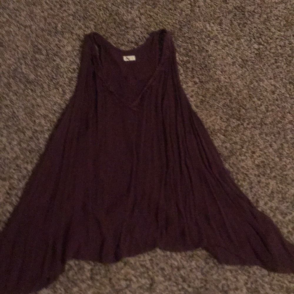 Purple tank